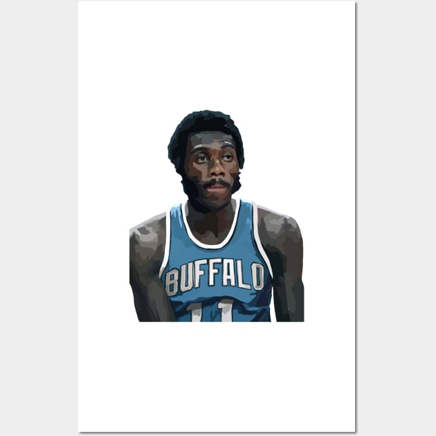 Bob McAdoo of the Buffalo Braves Wall Art by ActualFactual